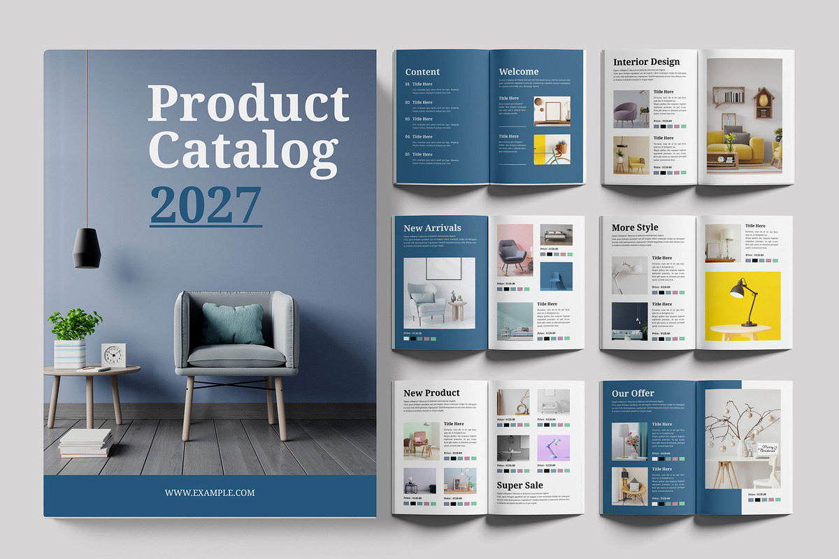 Product Catalog Layout, a Brochure Template by ContestDesign (Photo 1 of 3)