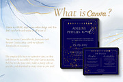 Canva *Elegant Wedding* Invitation, an Invitation Template by ElladesignCo (Thumbnail 4 of 5)