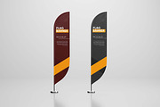 Stand Flag Banner Mockups, an Advertising Mockup by Alhaytar (Thumbnail 3 of 3)