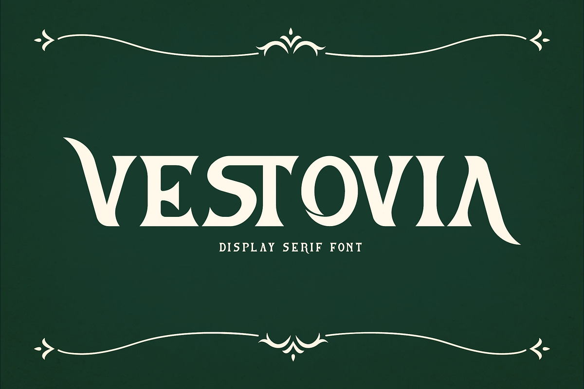 Vestovia Display Serif Font, a Sans Serif Font by Storytype Studio (Photo 1 of 15)