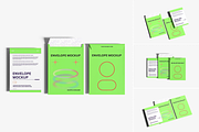 High Quality Envelope Mockup, a Merchandise Mockup by BLISS DESIGN (Thumbnail 1 of 2)