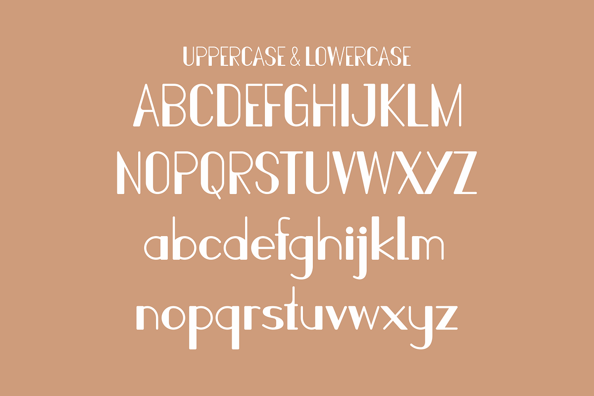 Rubego - Rounded Font, a Sans Serif Font by lelevien (Photo 3 of 4)