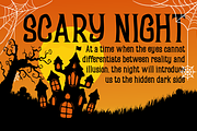Crypetic - Scary Display Font, a Serif Font by MaikoHatta (Thumbnail 5 of 7)