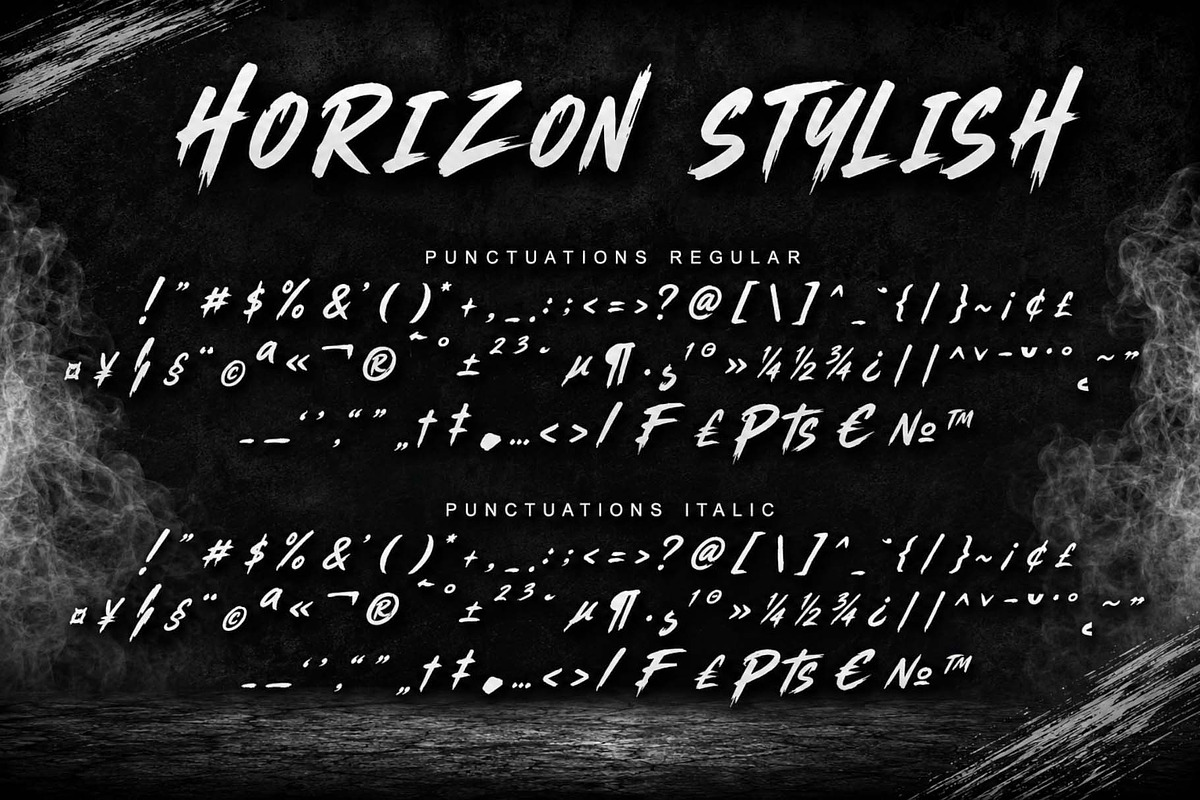 Horizon Stylish, a Handwritten Font by Yoga Letter (Photo 10 of 11)
