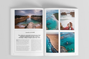 Traveler Magazine Indesign Template