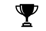 Bold winner trophy cup icon, an Illustration by Amazin_art (Thumbnail 17 of 29)
