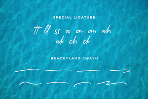 Beachyland - Handwritten Brush Font