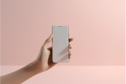 Hand holding smartphone pastel, a Technology Photo by Ylivdesign