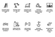 Industrial assembly & manufacturing, an Outline Icon by Nurlan's shop (Thumbnail 4 of 5)