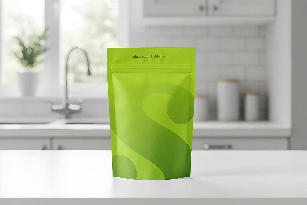 Stand-up Pouch Mockup, a Packaging Mockup by Country4k (Photo 1 of 2)