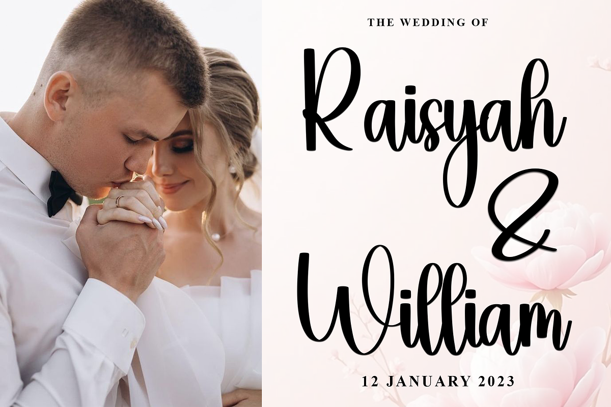 Sweet Harmony, a Handwritten Font by FreshTypeINK (Photo 5 of 8)