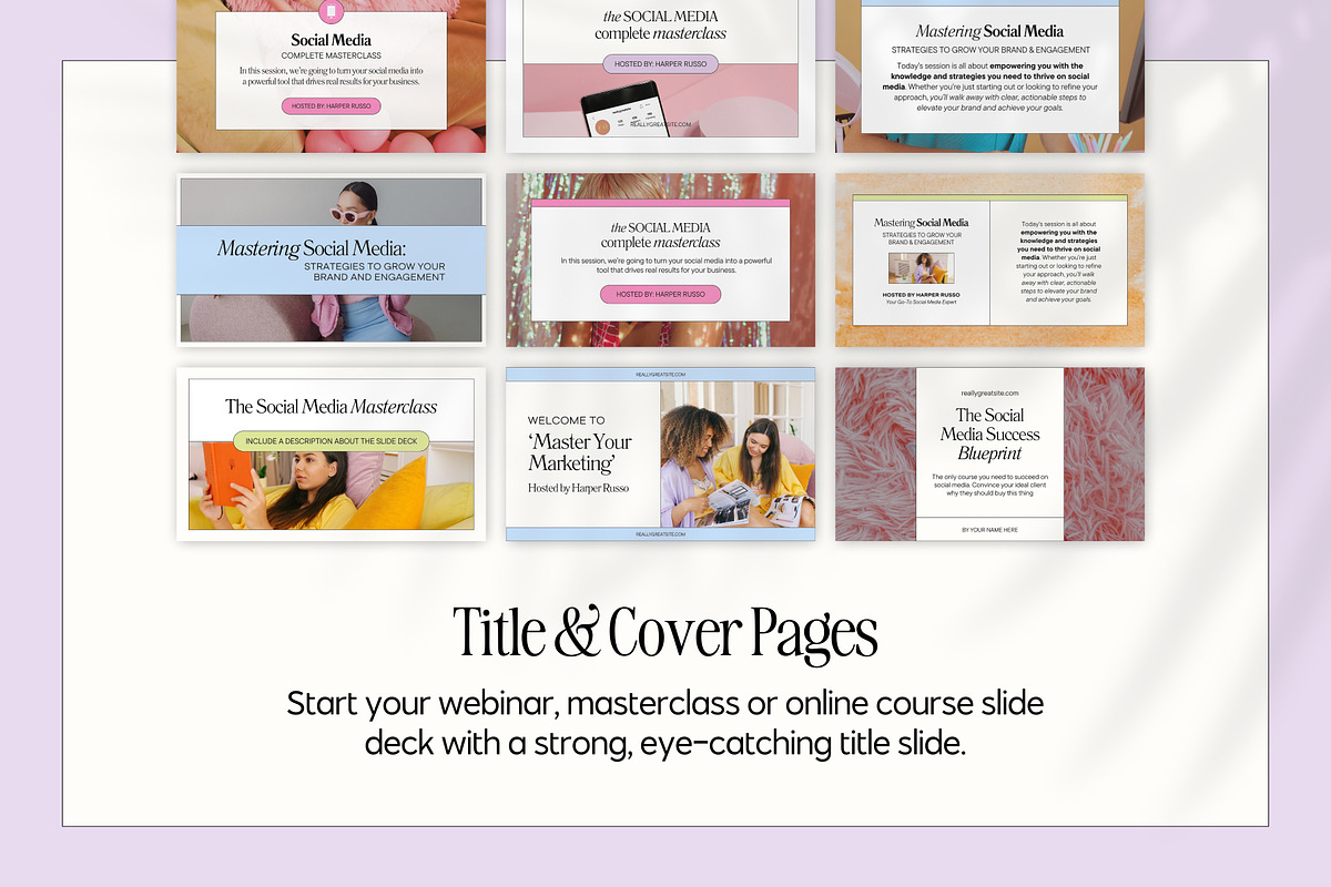 Slide Deck & Webinar Canva Bundle, a Presentation Template by Fallon Gerst (Photo 5 of 20)