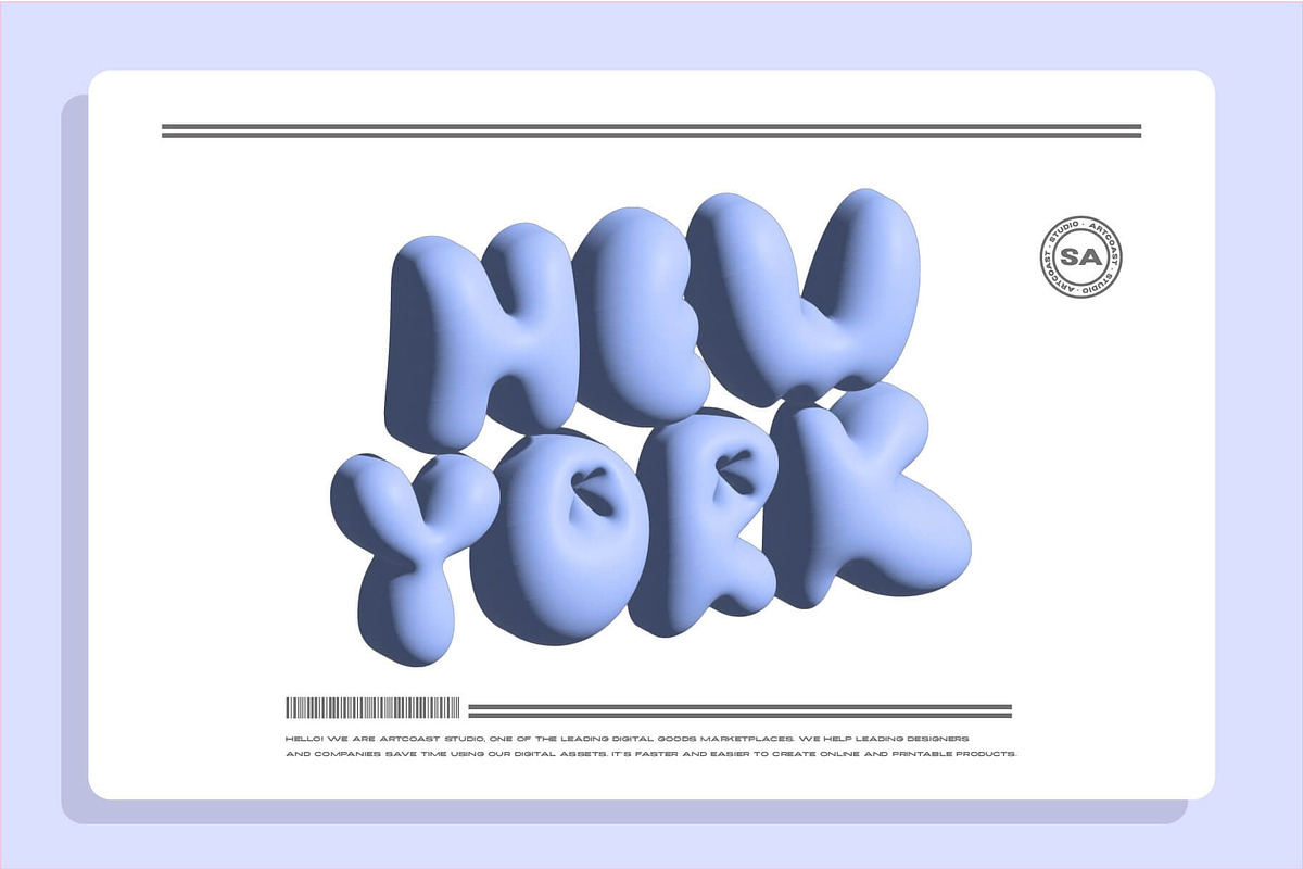 Love Bubble Font, a Font by Artcoast Fonts (Photo 6 of 10)