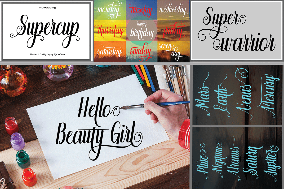 THE COLLECTION BUNDLE, a Script Font by danti (Photo 29 of 31)