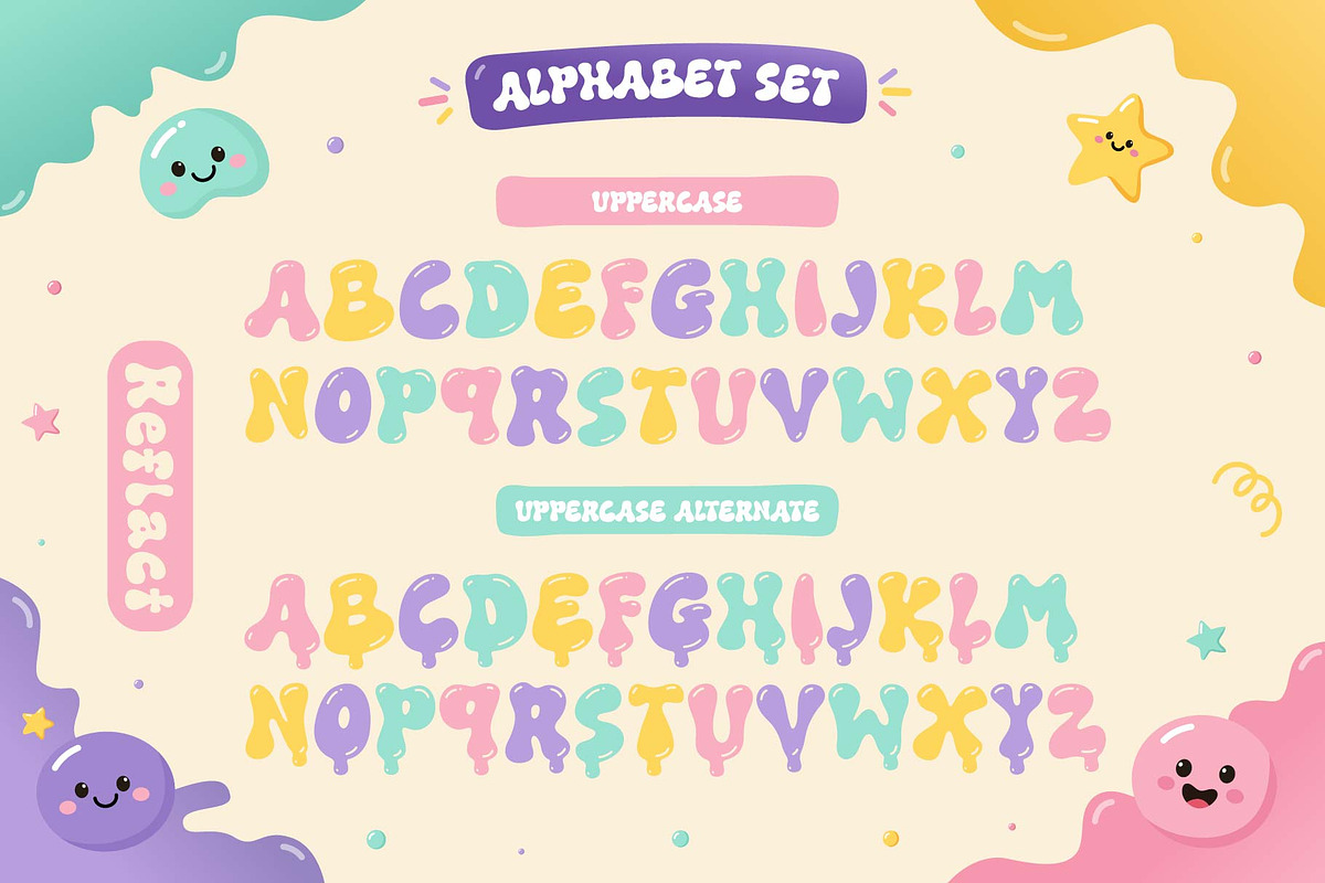 Gooey Smile Font, a Handwritten Font by KengGraphic (Photo 10 of 13)