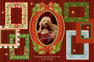 Hollyn · Christmas Frame Collection, an Object Graphic by alonahaidash