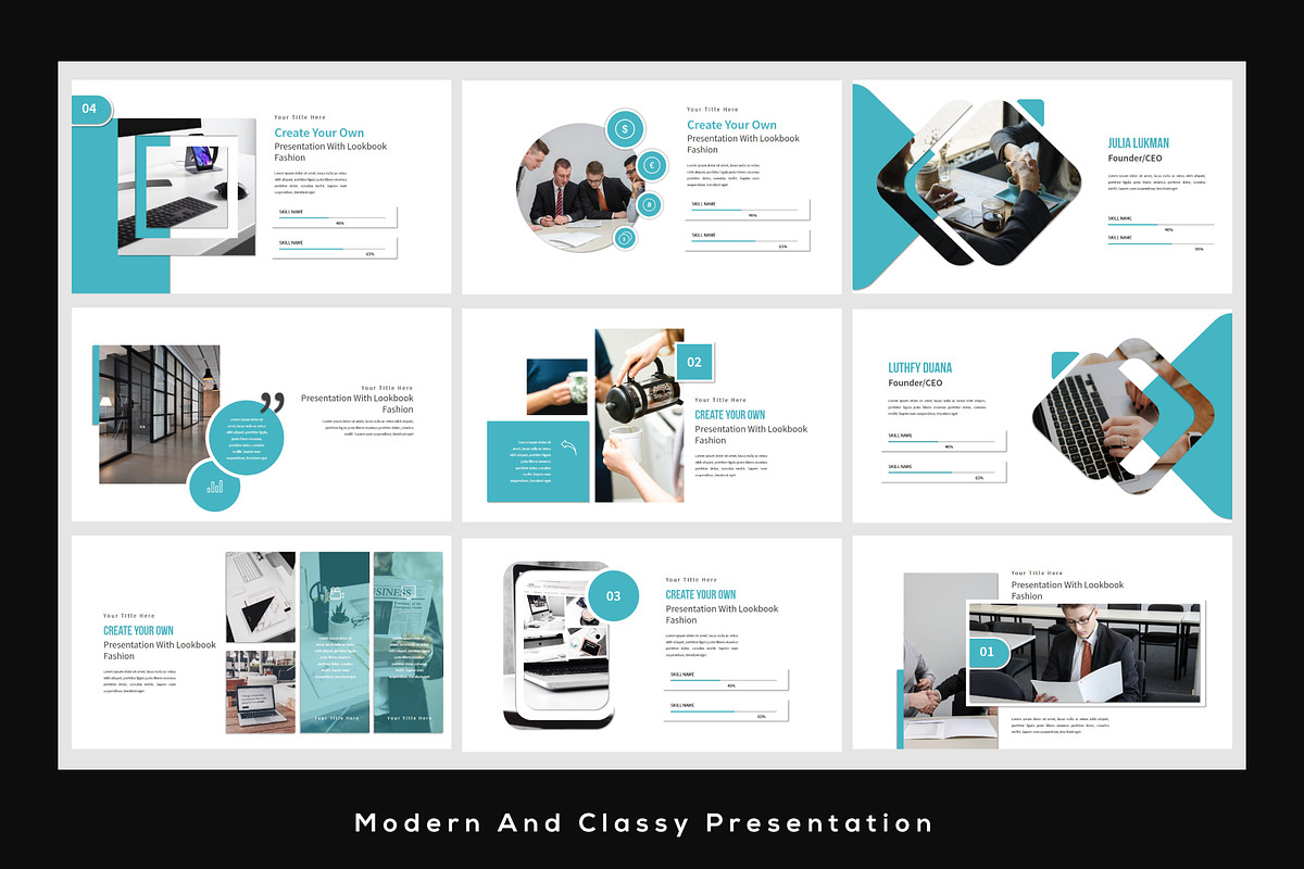 PITCH DECK Googleslide Template, a Presentation Template by Rocket Template (Photo 5 of 11)
