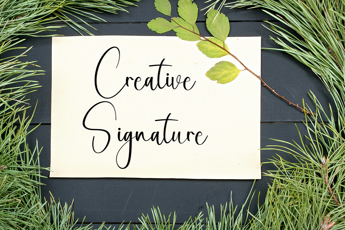 Welcome, a Handwritten Font by InermediaSTUDIO (Photo 5 of 8)