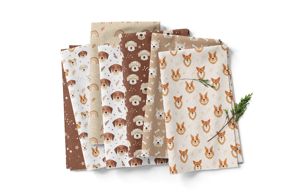 Dog Faces Bundle, an Animal Illustration by DearLetters (Photo 4 of 11)