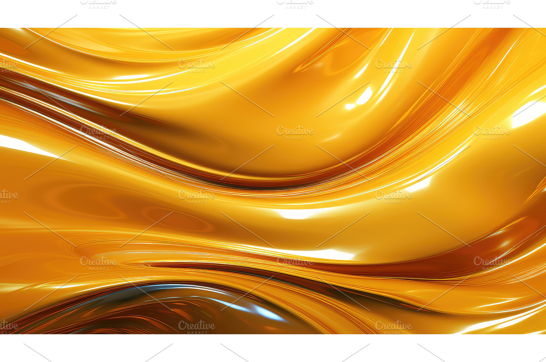 shiny abstract gold background ai, an Abstract Photo by pikepicture