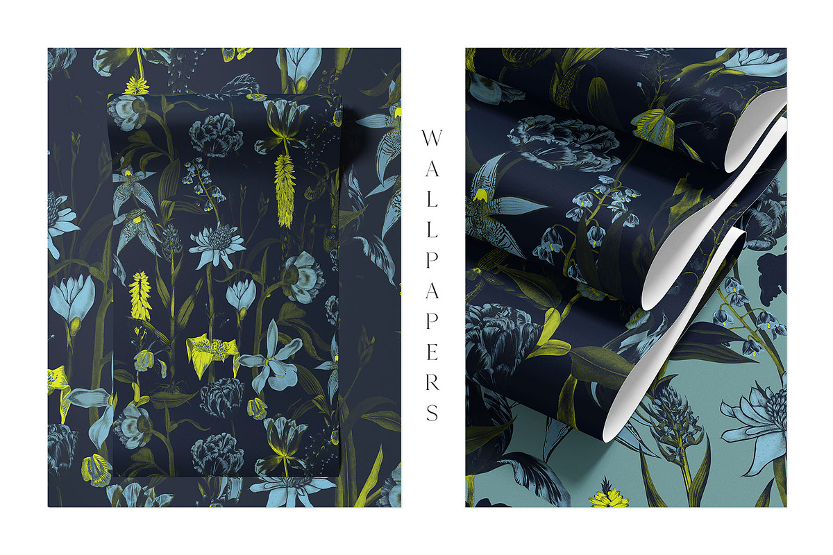 Nocturne luxury Prints & Motifs, a Pattern Graphic by TSTUDIO (Photo 9 of 10)