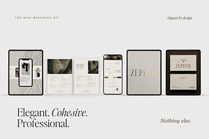 Zephyr Mini Brand Kit | Canva, a Branding & Logo Template by Adam and Grace