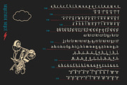 Electro Black Vintage Blackletter, a Blackletter Font by alit design (Thumbnail 6 of 18)