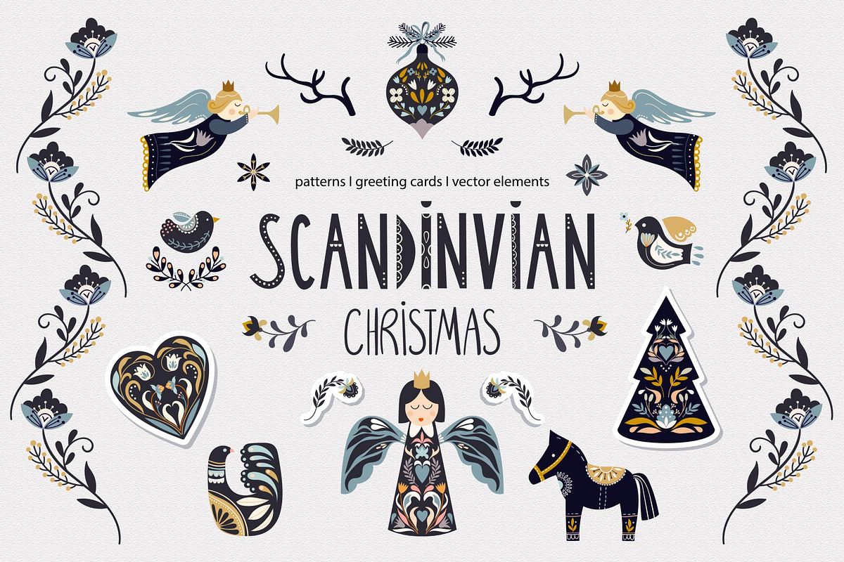 Scandinavian Christmas Pack, a Graphic by Letto studio (Photo 1 of 9)