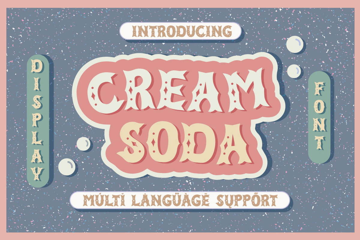 Cream Soda, a Serif Font by caocastudio (Photo 1 of 3)