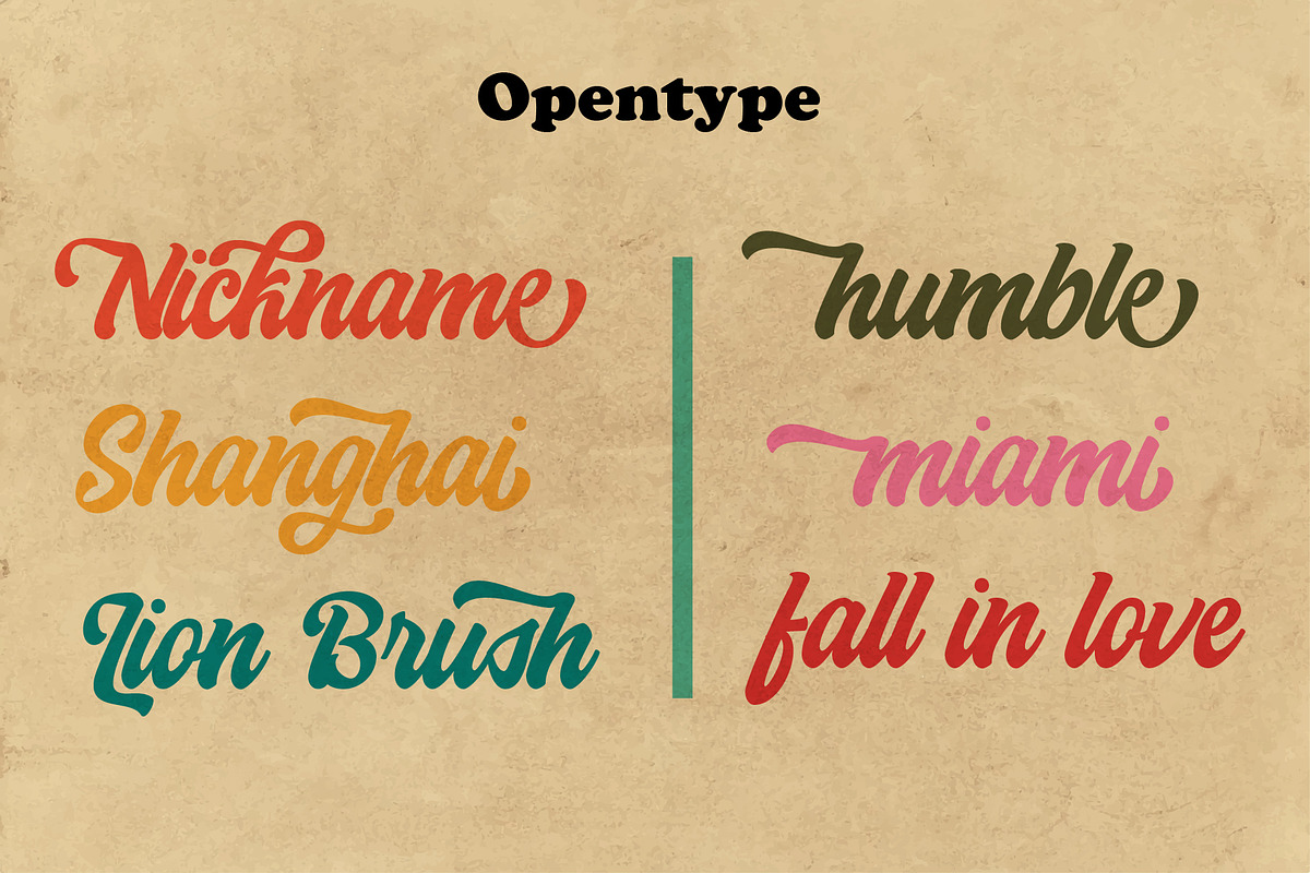 Abraham, a Script Font by Teweka (Photo 11 of 12)