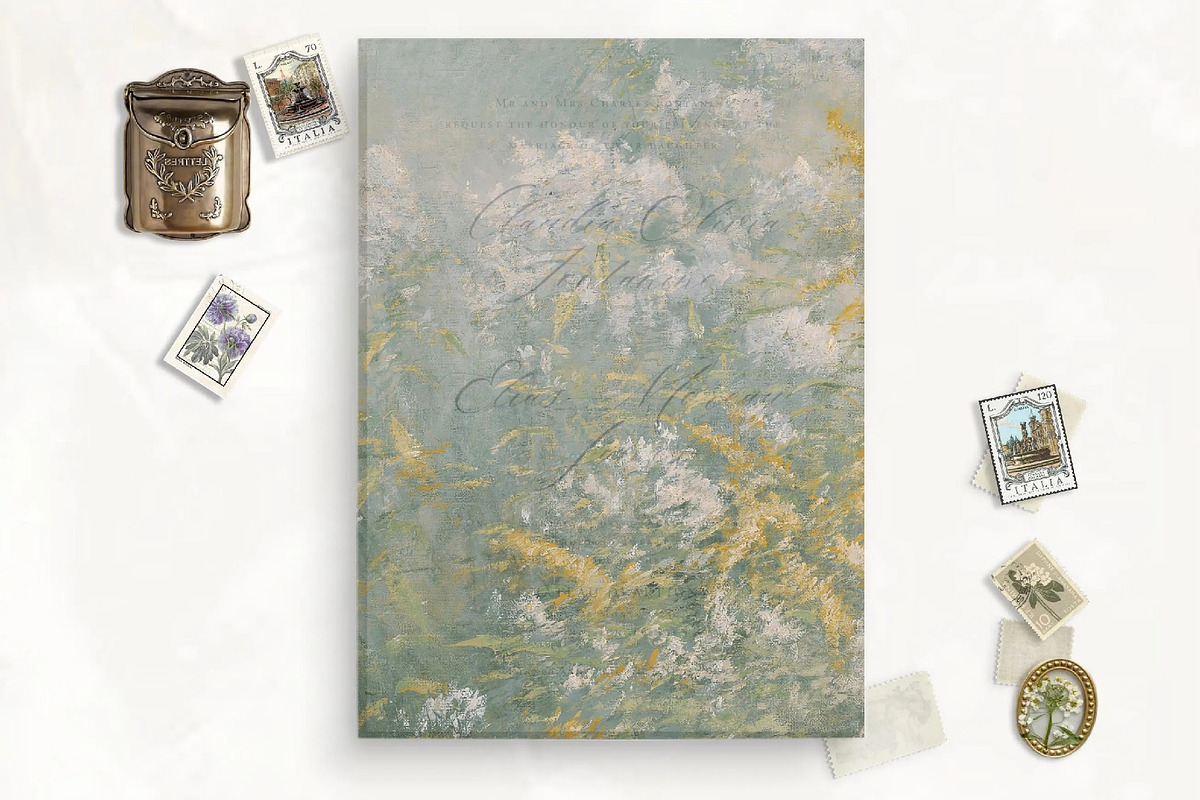 Meadow Printable Vellum Overlay, an Invitation Template by SilverJoyAtelier (Photo 2 of 2)