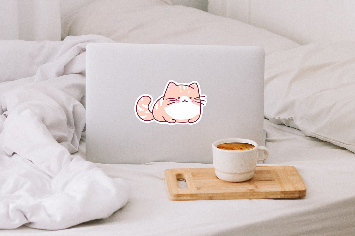 Dream Cats Sticker Pack, an Object Graphic by natalisart (Photo 4 of 5)