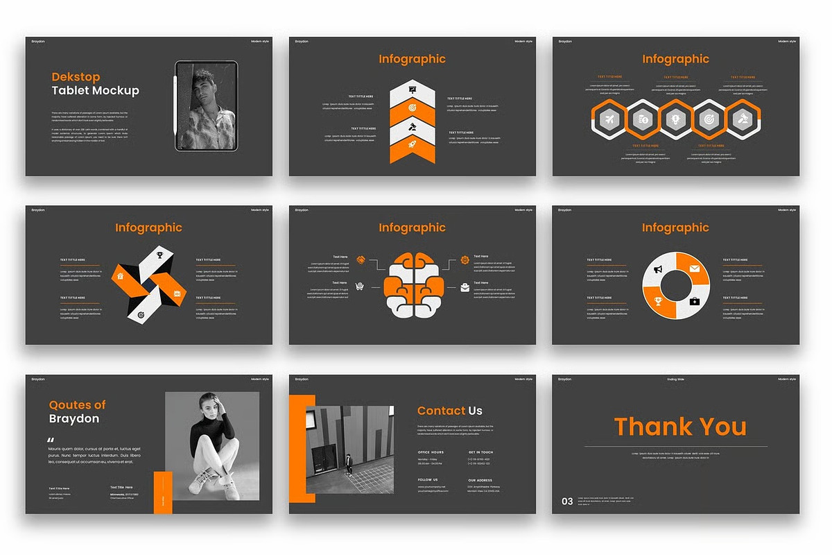 Braydon–Business Keynote Template, a Presentation Template by kreatifreya (Photo 5 of 5)