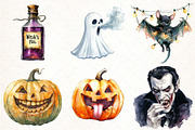 Funny Halloween Bundle, an Illustration by Pixels.Craft (Thumbnail 3 of 6)