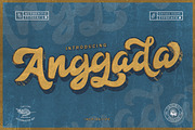 Anggada - Vintage Script Font, a Script Font by Inspiratype (Thumbnail 1 of 10)