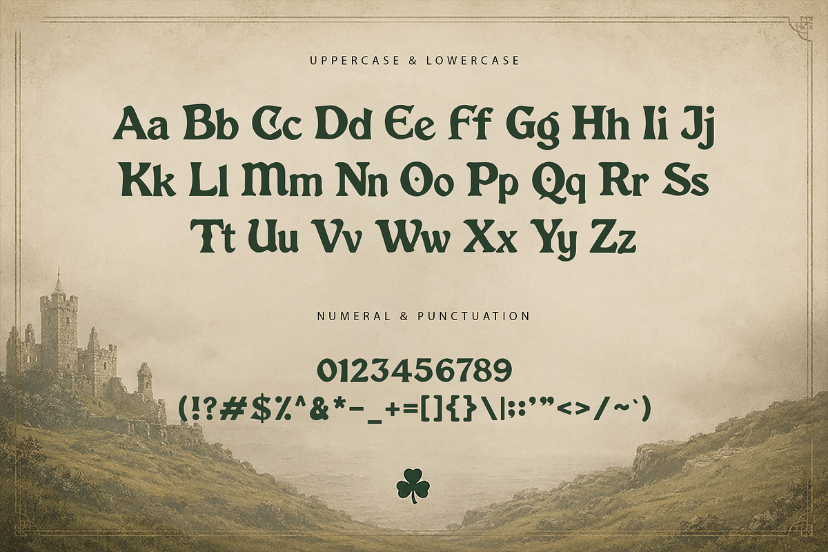 Emerald Isle - Modern Display Font, a Serif Font by overlaytemplates (Photo 4 of 5)