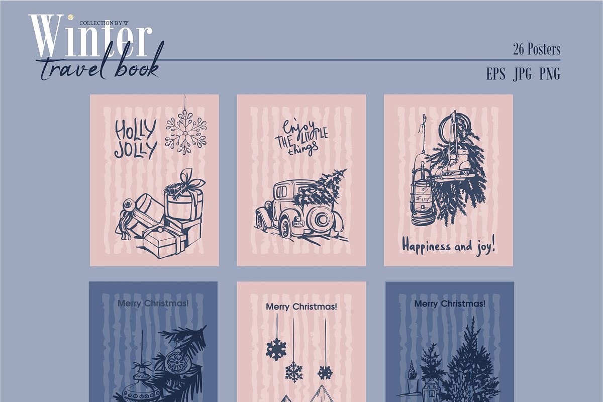 Winter Travel Book, an Object Graphic by Collection by VY (Photo 11 of 13)