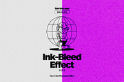 INK Bleed Copier Effect PSD, a Layer Style Add-On by Vermeulen Design Studio (Thumbnail 3 of 5)