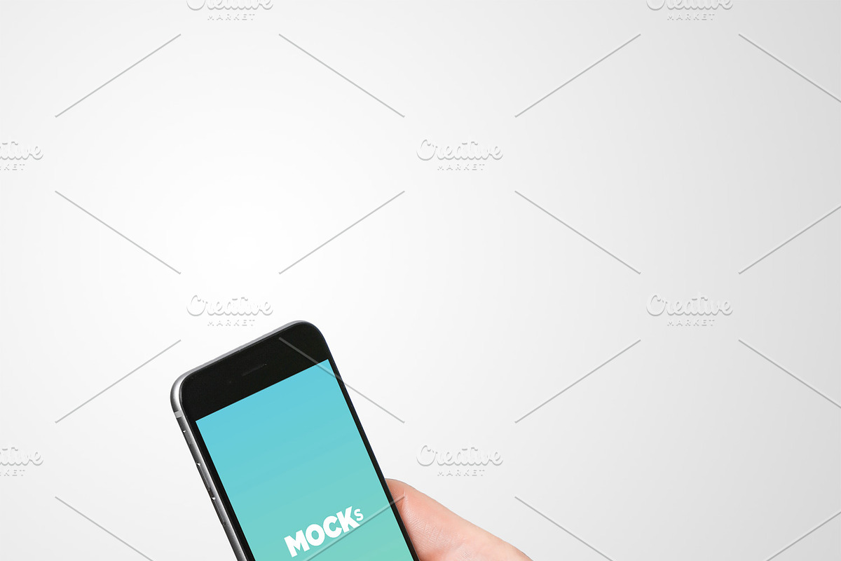 iPhone 6 Studio Mockups, an iPhone Mockup by Mockura (Photo 4 of 7)