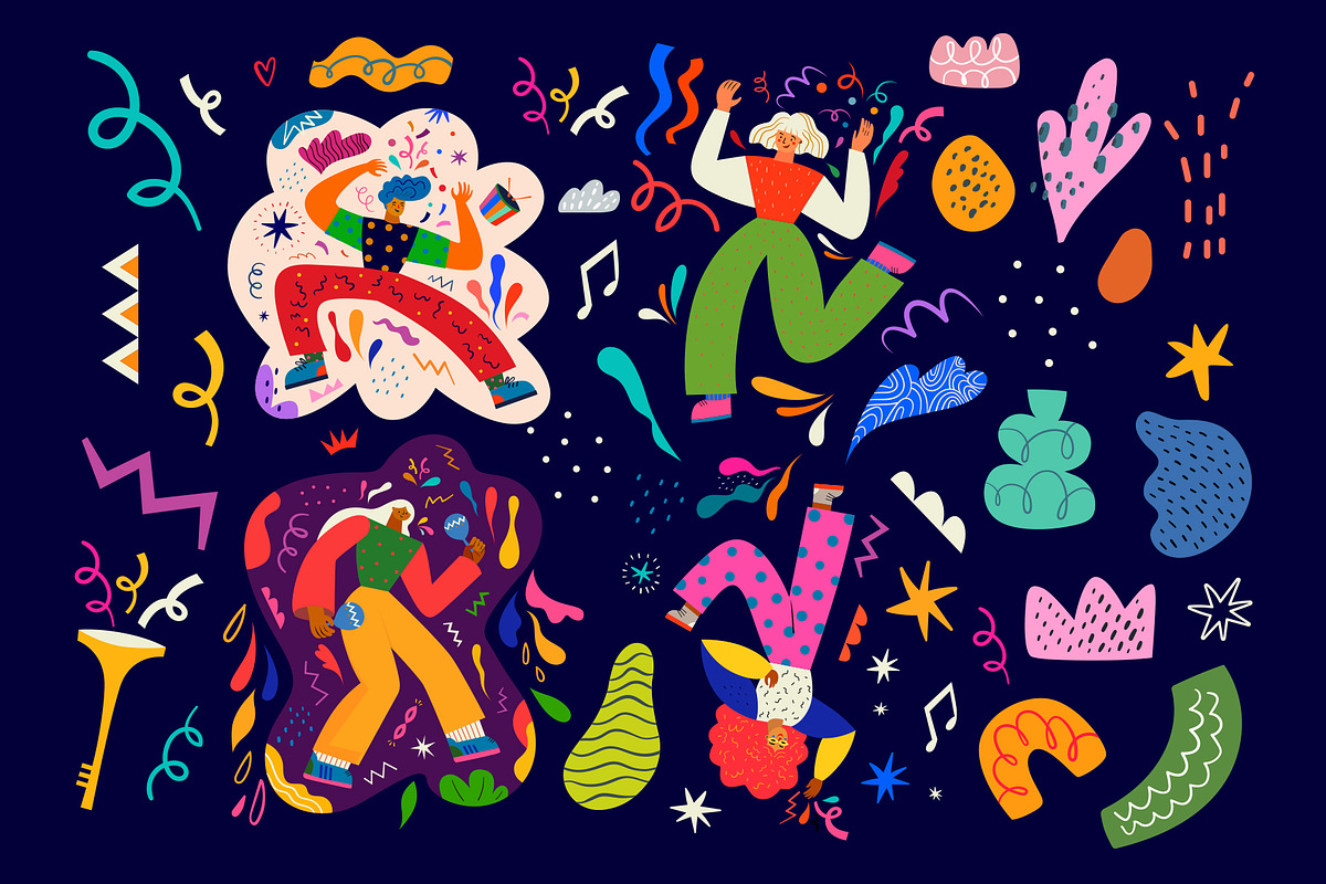Brazil Carnival collection, an Object Illustration by MoleskoStudio (Photo 15 of 15)