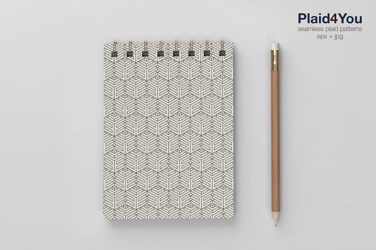 Geometric Vector Patterns, a Pattern Graphic by Plaid4You (Photo 7 of 7)