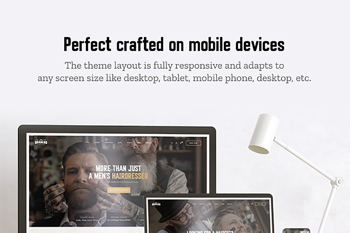 Ap Barbero Hairsalon Shopify Theme, a Landing Page Template by apollotheme (Photo 2 of 9)