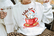 Funny Christmas Cocoa, Snowman Png, an Illustration by OK Design (Thumbnail 3 of 4)