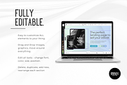 Ebook Landing Page Template Canva, a Landing Page Template by Kromatic Design Studio (Thumbnail 5 of 8)