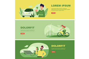 Green technology. smart eco industry, a Technology Illustration by Onyx
