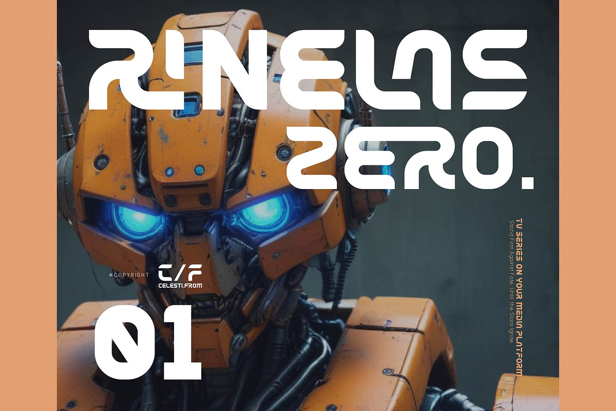 Celesti From | Modern Futuristic, a Sans Serif Font by Denustudios (Photo 4 of 13)