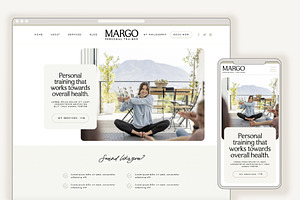 Margo Showit Website Template