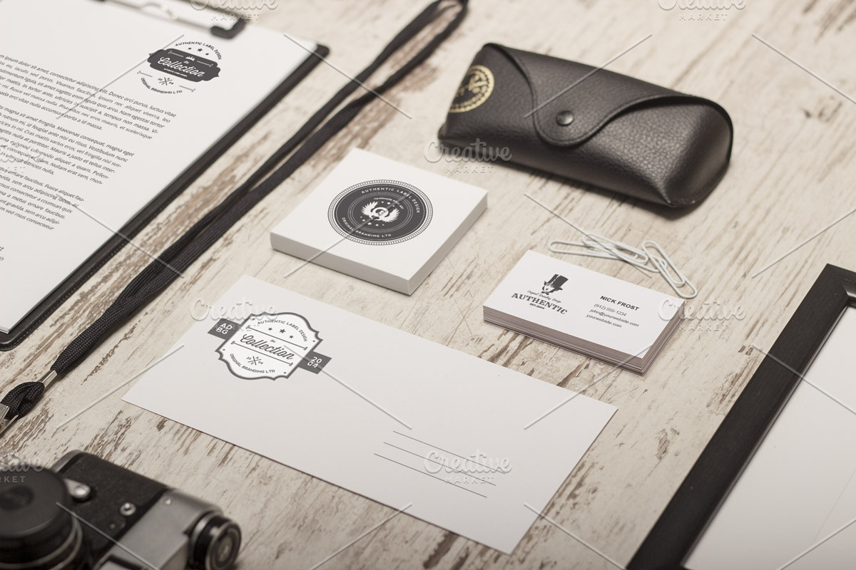 24 Vintage Badges Bundle - 50% off, a Branding & Logo Template by Elegrad Design Agency (Photo 3 of 4)