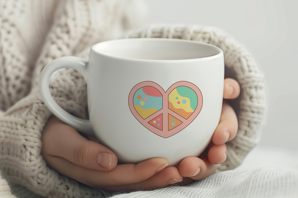 Groovy Summer Icon Pack, an Illustration by JulyGart (Photo 4 of 5)