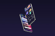 iPhone 16 Pro - 24 Mockups Scenes, an iPhone Mockup by Asylab (Thumbnail 33 of 58)